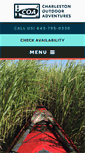 Mobile Screenshot of charlestonoutdooradventures.com